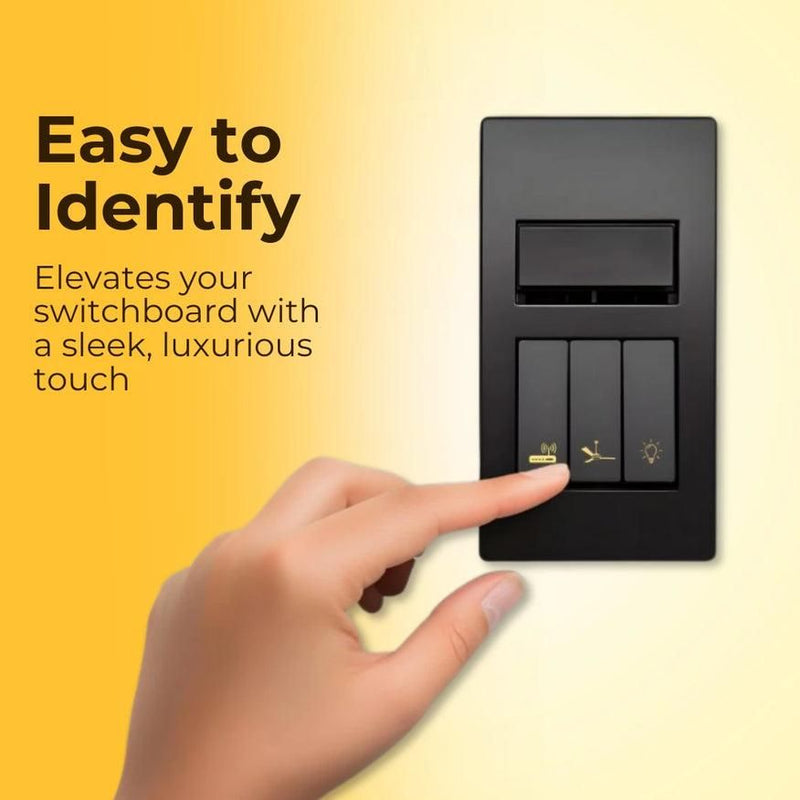 Golden Switch Stickers (330 Stickers)