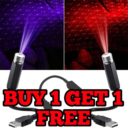 ๐๐๐ ๐ญ ๐๐ฒ๐ ๐ญ ๐๐ฟ๐ฒ๐ฒ LuxuryLightโข | USB Car Roof Star Light Mini Projector